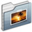 Pictures Folder graphite Icon